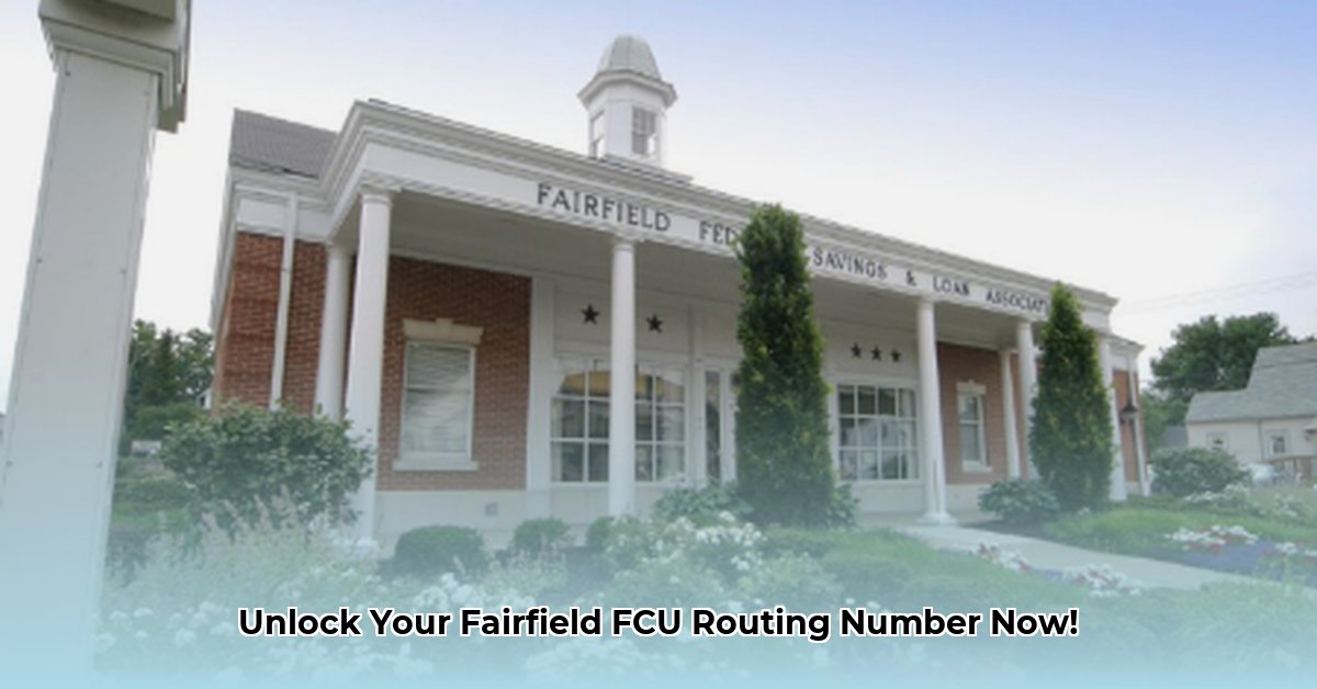 fairfield-federal-credit-union-routing-number